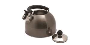 Deluxe Whistling Kettle - Lid off